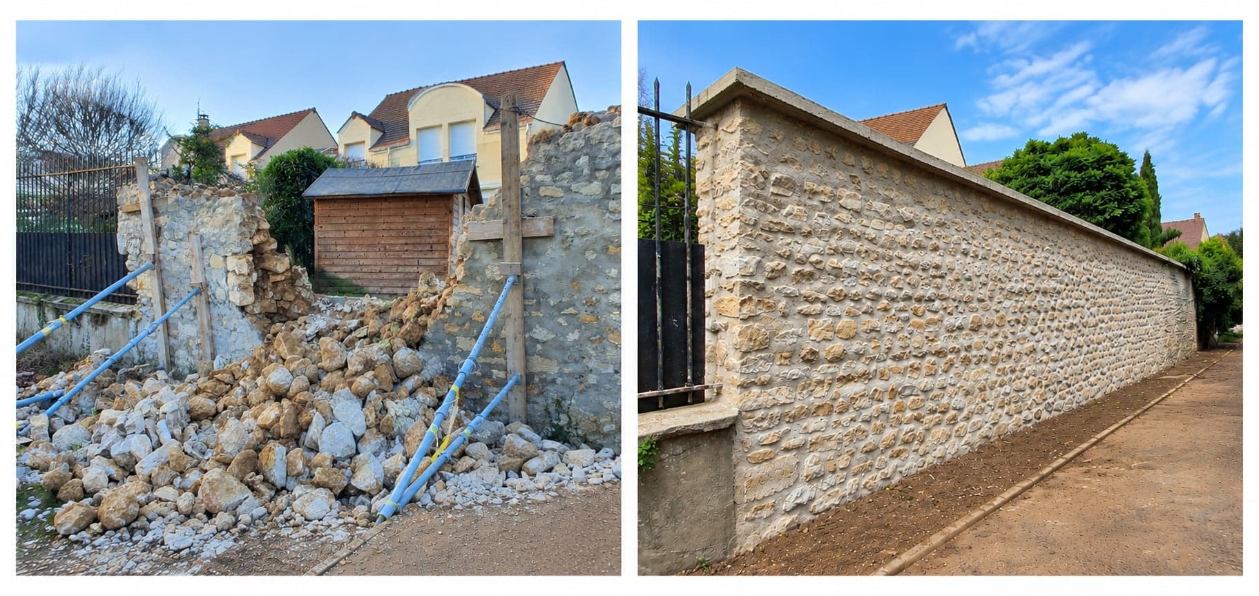Mur en limousinerie