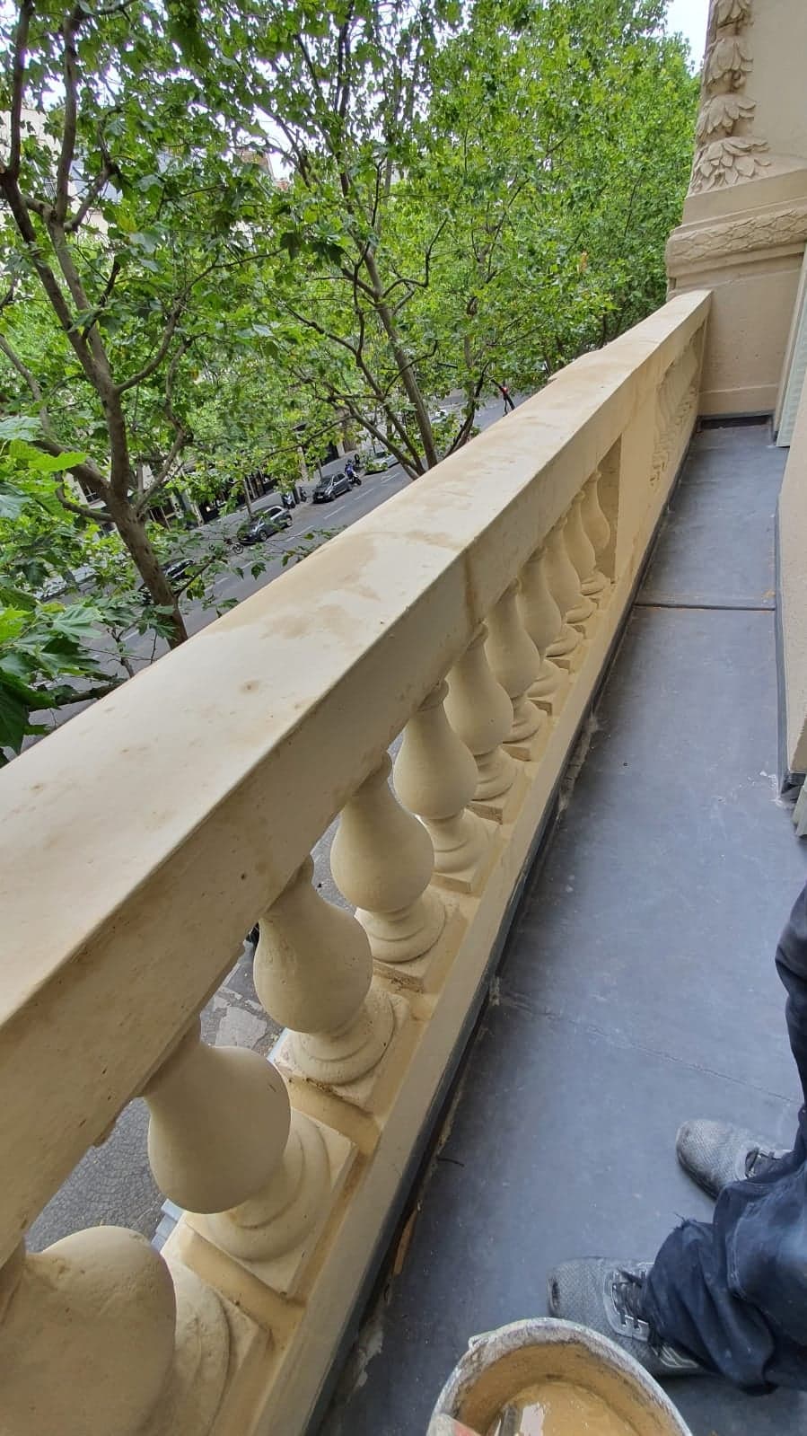 Ravalement Pierre d'une façade parisienne au 86 boulevard Malesherbes — après travaux
