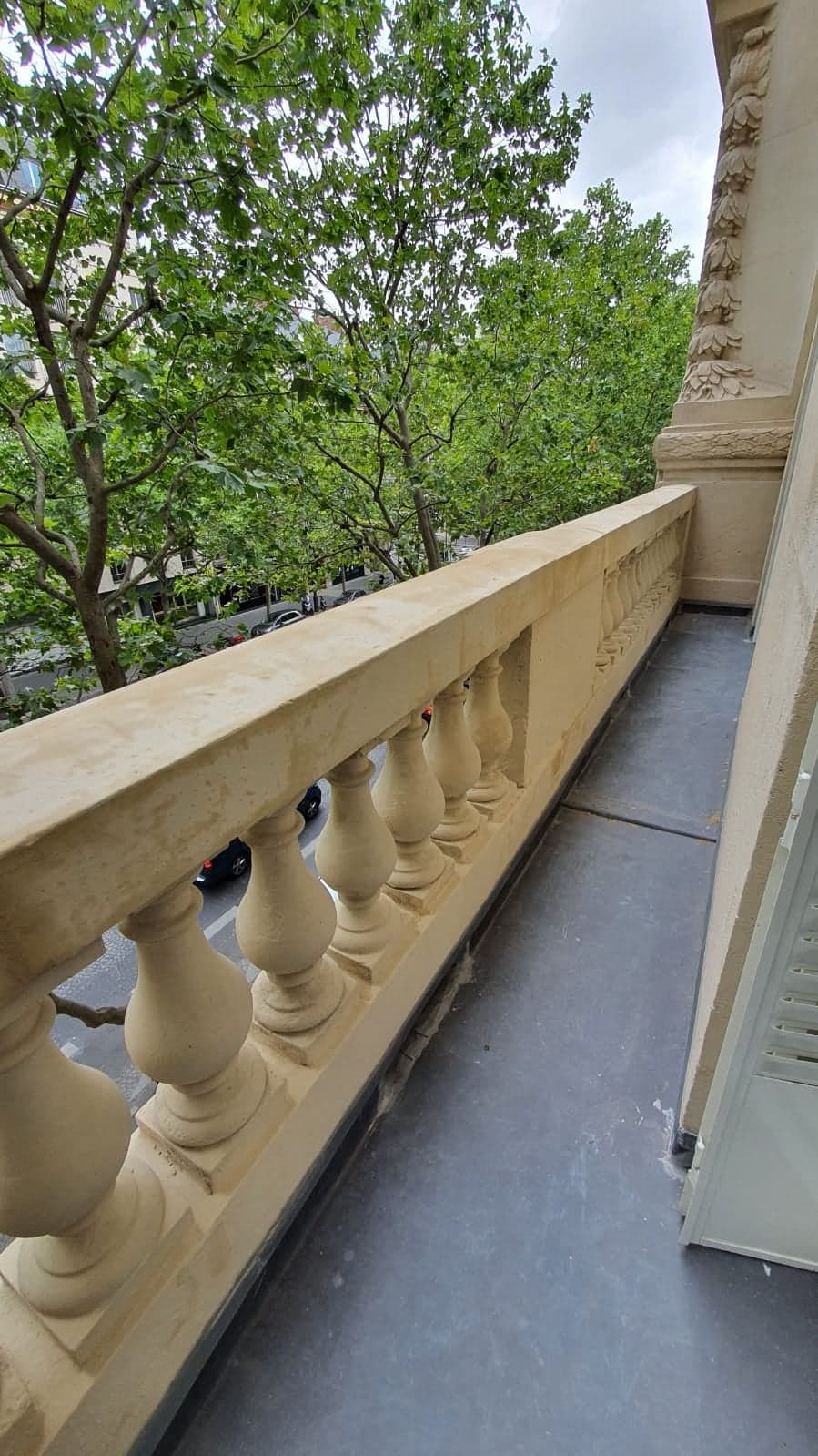 Ravalement Pierre d'une façade parisienne au 86 boulevard Malesherbes — après travaux