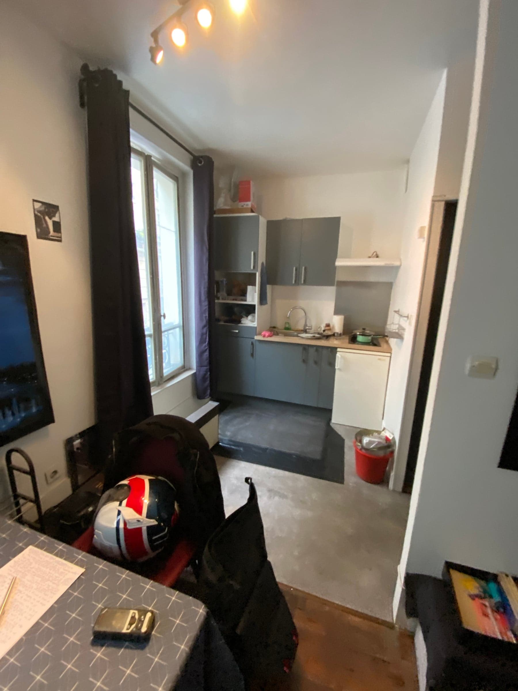 Rénovation complète d’appartements à Paris et en Ile de France — avant travaux
